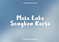 Mata Luka Sengkon Karta Peri Sandi